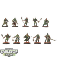 Chaos Space Marines - 10x Chaos Cultists klassisch - bemalt