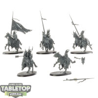 Soulblight Gravelords - 5x Blood Knights - unbemalt