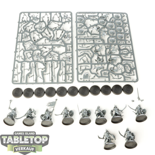 Soulblight Gravelords - 19x Deathrattle Skeletons - teilweise gebaut