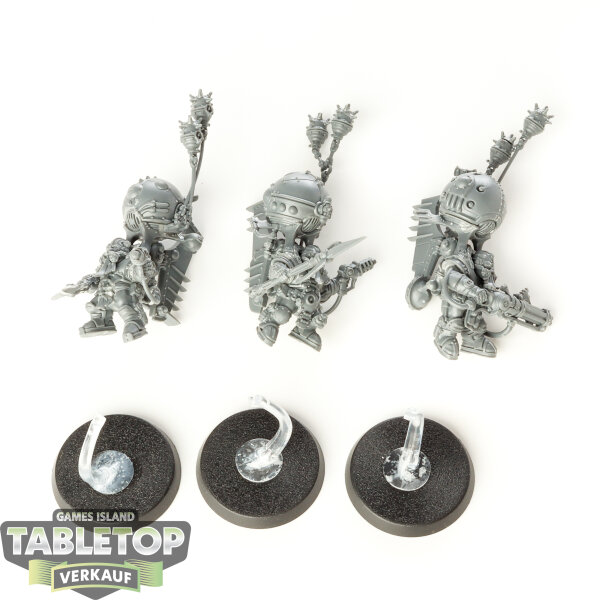 Kharadron Overlords - 3x Skywardens - unbemalt