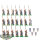 High Elf Realms - 20x Elven Spearmen klassisch - bemalt
