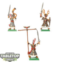 High Elf Realms - 3x High Elf Command Squad -...