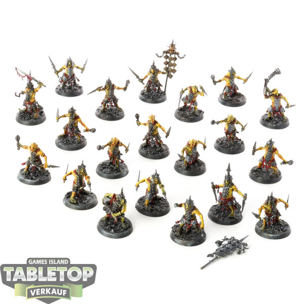 Orruk Warclans - 20 Hobgrot Slittaz - bemalt