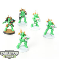 Space Marines - 5 Infiltrator Squad - teilweise bemalt