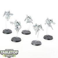 Adepta Sororitas - 5 Seraphim Squad - grundiert