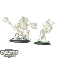 Trollbloods - 2x Borka Kegslayer - unbemalt