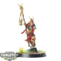 Beastmen Brayherds - Beastman Shaman - bemalt