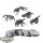 Space Wolves - 5 x Fenrisian Wolves - bemalt