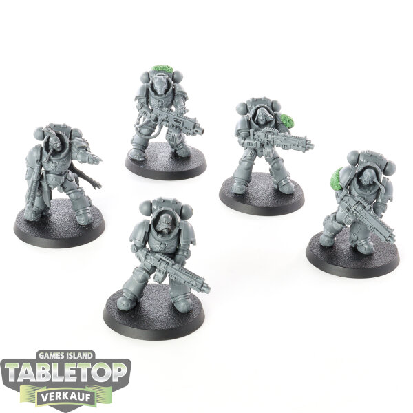 Space Wolves - 5x Heavy Intercessors - unbemalt