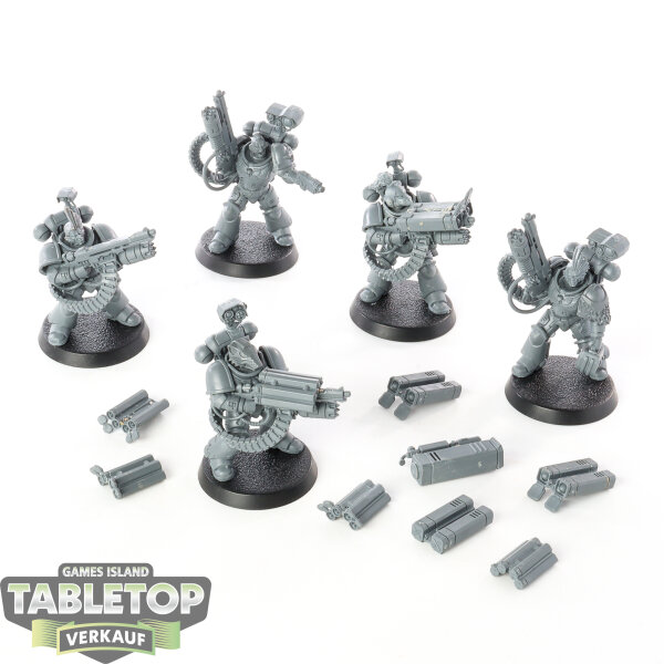Space Marines - 5x Desolation Squad - unbemalt