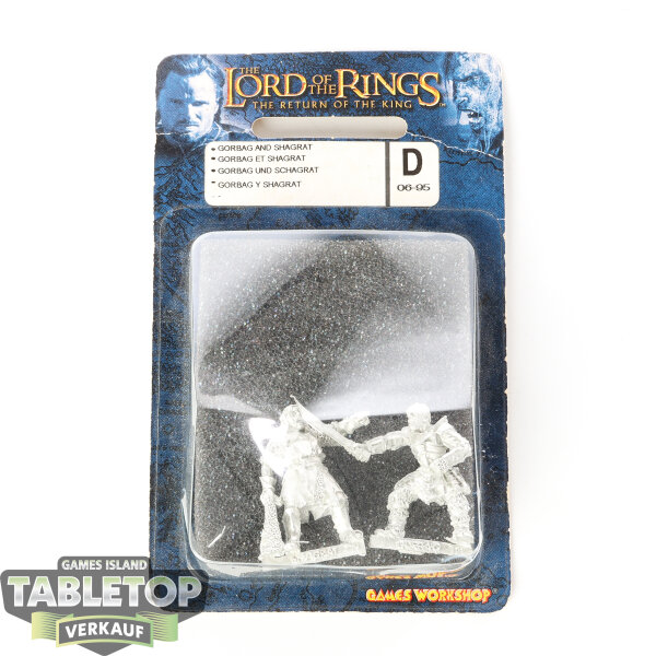 HdR Figuren - Böse - Gorbag™ and Shagrat™ - Originalverpackt / Neu