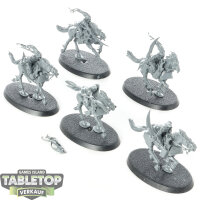 Daughters of Khaine - 5 Doomfire Warlocks - unbemalt