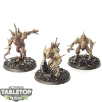 Flesh-eater Courts - 3 x Crypt Horrors - bemalt