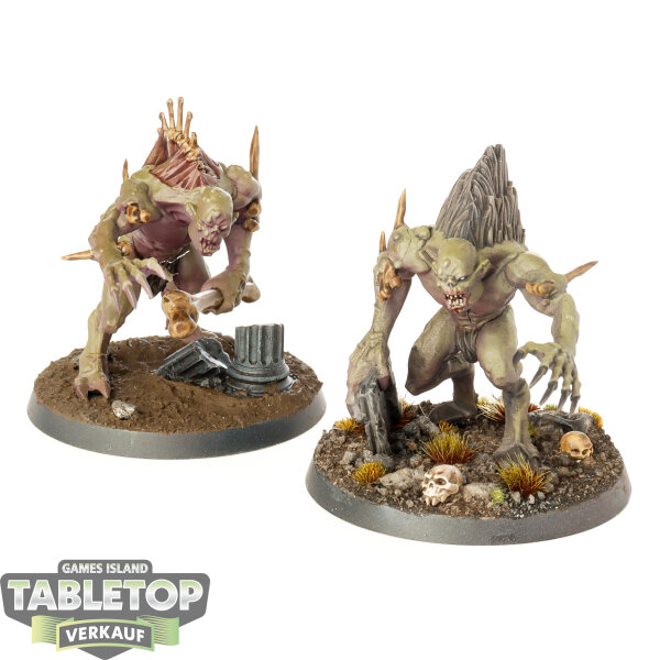 Flesh-eater Courts - 2 x Crypt Horrors - bemalt