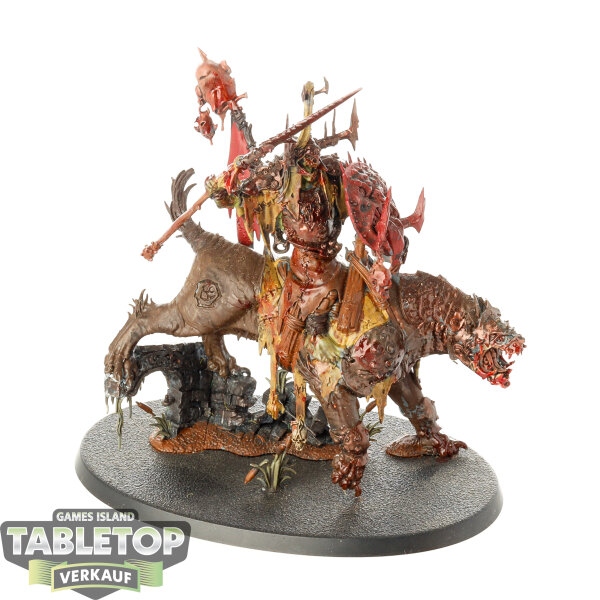 Orruk Warclans - Killaboss on Great Gnashtoof - bemalt