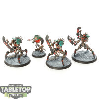 Necrons - 3 x Skorpekh Destroyers - bemalt
