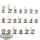 Dwarfen Mountain Holds - 20 x Dwarf Ironbreakers - teilweise bemalt