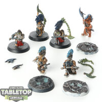Fyreslayers - 6x Hearthguard Berzerkers - teilweise bemalt