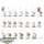 Ossiarch Bonereapers - 20x Mortek Guard - teilweise bemalt