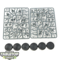 Gloomspite Gitz - 6x Sneaky Snufflers - im Gussrahmen