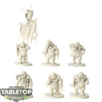 Ogor Mawtribes - 6x Ogor Gluttons - grundiert