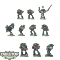 Dark Angels - 10x Tactical Squad klassisch - bemalt