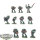 Dark Angels - 10x Tactical Squad klassisch - bemalt