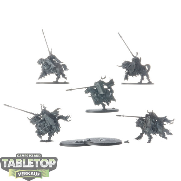 Slaves to Darkness - 5x Chaos Knights - grundiert