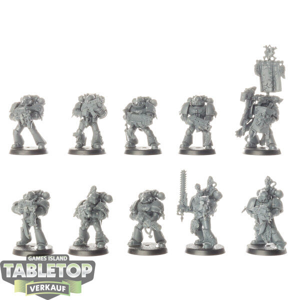 Space Wolves - 10x Grey Hunters klassisch - unbemalt
