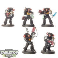 Deathwatch - 5x Intercessors - teilweise bemalt