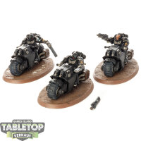 Deathwatch - 3x Outriders - bemalt