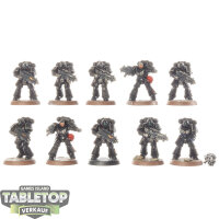 Space Marines - 10x Intercessors - bemalt