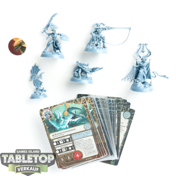 Warhammer Underworlds - 5x Elathain’s Soulraid - Idoneth Deepkin - unbemalt