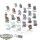 Warriors of Chaos - 21 x Chaos Warriors with Upgrade Set - teilweise gebaut