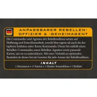 Star Wars: Legion - Customizable Rebel Officer & Agent - Multilingual