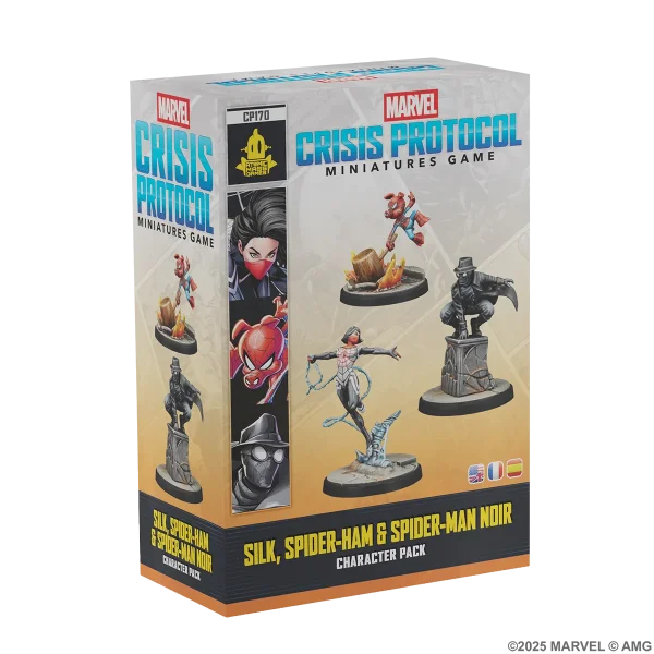 Marvel: Crisis Protocol - Silk, Spider-Ham & Spider-Man Noir - Multilingual