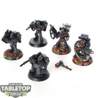 Space Marines - 5x Devastator Squad - teilweise bemalt