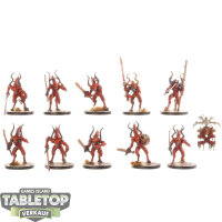 Blades of Khorne - 10 x Bloodletters - bemalt