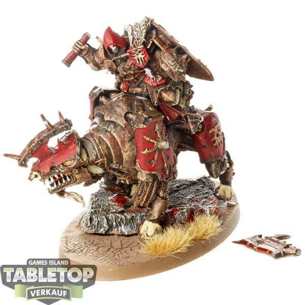 Blades of Khorne - Khorne Chaos Lord on Juggernaut - bemalt