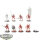 Blades of Khorne - 8x Bloodletters - teilweise bemalt