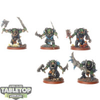 Orruk Warclans - 5 x Brutes - bemalt