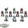 Space Marines - 10x Intercessors - teilweise bemalt