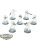 Galaktisches Imperium - 7x Stormtroopers - bemalt
