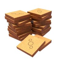 Green Stuff World - MDF Bases - Square 20 mm (Pack x100)