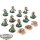 Necrons - 10x Necron Warriors - bemalt