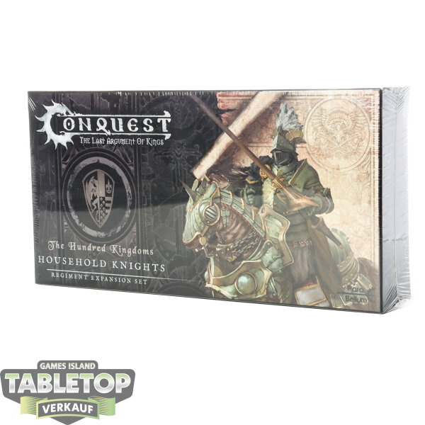 Conquest - 3x Hundred Kingdoms-Household Knights - Originalverpackt / Neu