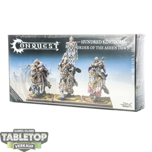 Conquest - 3x Hundred Kingdoms-The Order of the Ashen Dawn - Originalverpackt / Neu