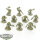 Orks - 10x Ork Beast Snagga Boyz - grundiert