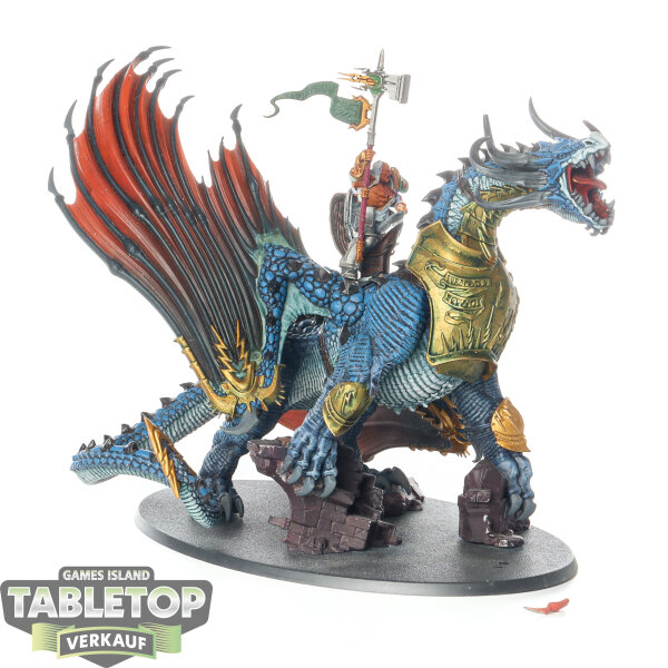 Stormcast Eternals - Lord-Celestant on Stardrake - teilweise bemalt