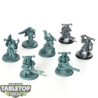 Chaos Space Marines - 7x Havocs - teilweise bemalt